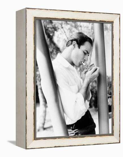 Marlon Brando-null-Framed Premier Image Canvas