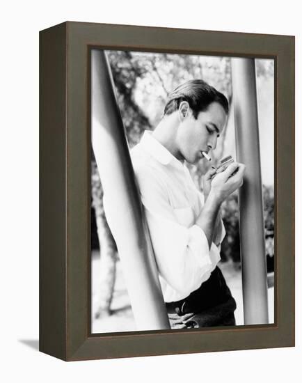 Marlon Brando-null-Framed Premier Image Canvas