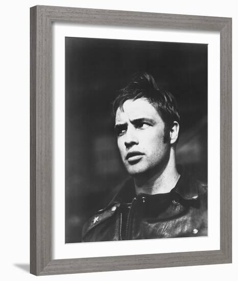 Marlon Brando-null-Framed Photo