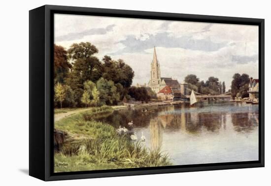 Marlow Bridge-Alfred Robert Quinton-Framed Premier Image Canvas