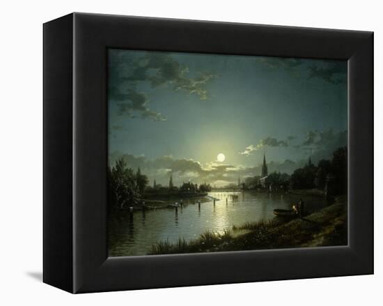 Marlow on Thames-Henry Pether-Framed Premier Image Canvas