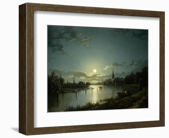 Marlow on Thames-Henry Pether-Framed Premium Giclee Print