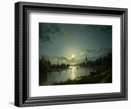 Marlow on Thames-Henry Pether-Framed Premium Giclee Print