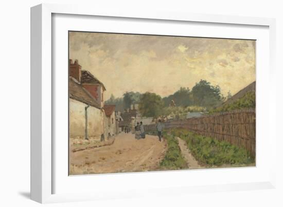 Marly-le-Roi, c.1875-Alfred Sisley-Framed Giclee Print