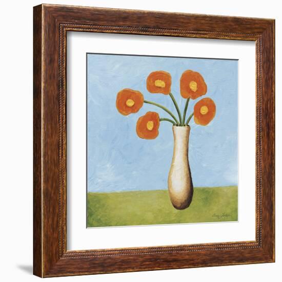 Marmalade Bouquet II-Jocelyne Anderson-Tapp-Framed Giclee Print