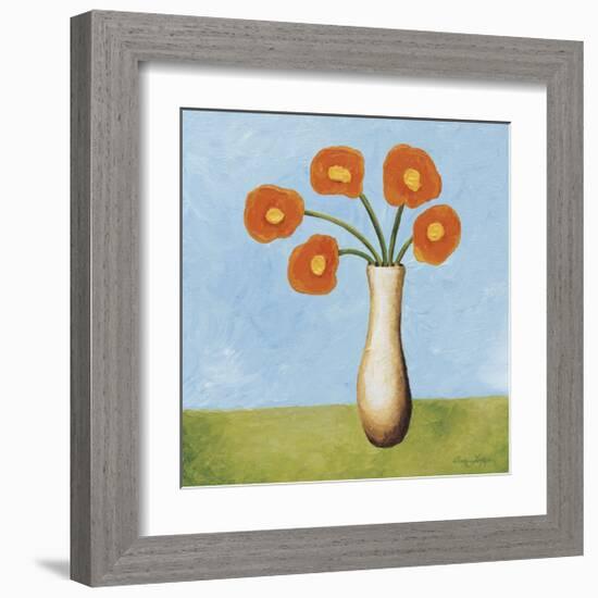 Marmalade Bouquet II-Jocelyne Anderson-Tapp-Framed Giclee Print