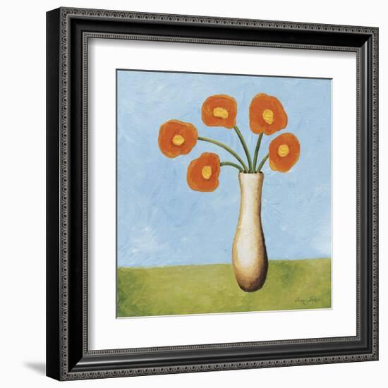 Marmalade Bouquet II-Jocelyne Anderson-Tapp-Framed Giclee Print