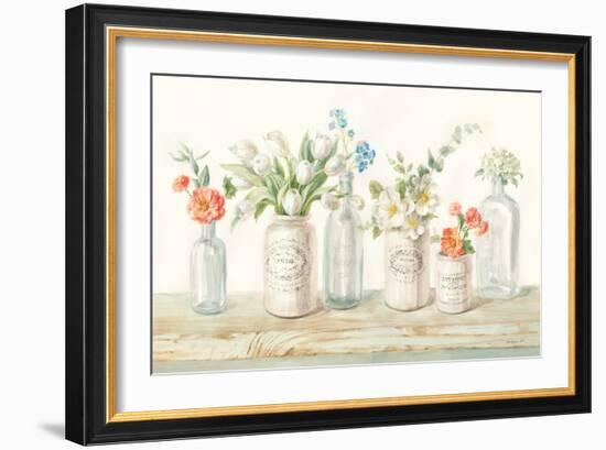 Marmalade Flowers I-Danhui Nai-Framed Art Print