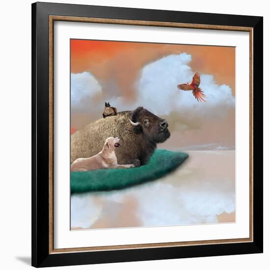 Marmalade Sky-Nancy Tillman-Framed Art Print