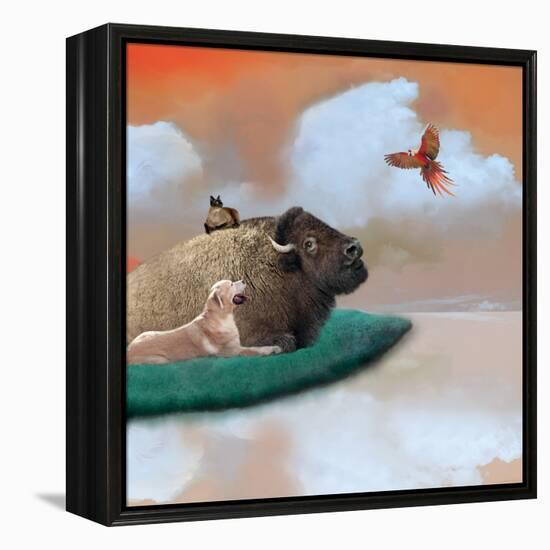 Marmalade Sky-Nancy Tillman-Framed Stretched Canvas