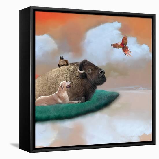 Marmalade Sky-Nancy Tillman-Framed Stretched Canvas