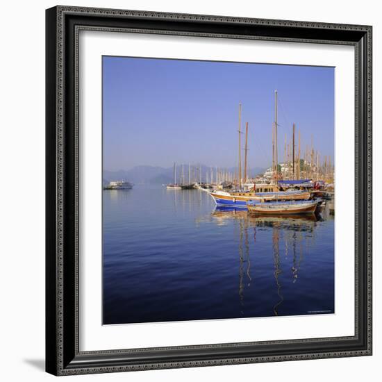 Marmaris Harbour, Turkey, Eurasia-John Miller-Framed Photographic Print