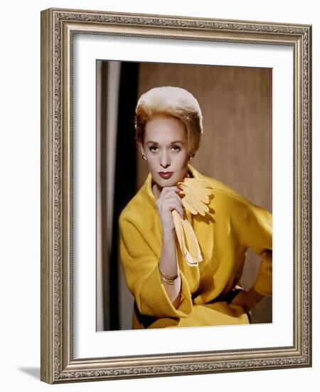 "MARNIE" by AlfredHitchcock with Tippi Hedren, 1964 (photo)-null-Framed Photo