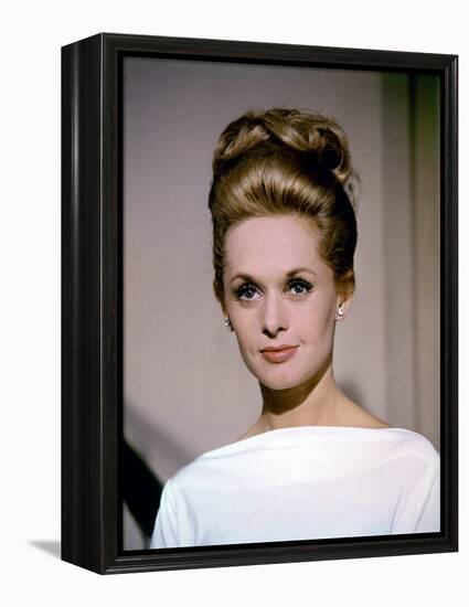 "MARNIE" by AlfredHitchcock with Tippi Hedren, 1968 (photo)-null-Framed Stretched Canvas