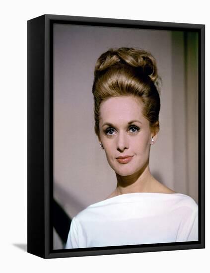 "MARNIE" by AlfredHitchcock with Tippi Hedren, 1968 (photo)-null-Framed Stretched Canvas