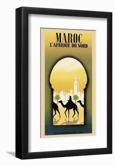 Maroc l'Afrique du Nord-Steve Forney-Framed Giclee Print