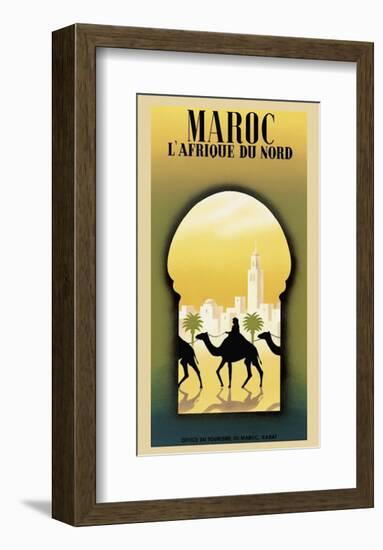 Maroc l'Afrique du Nord-Steve Forney-Framed Giclee Print