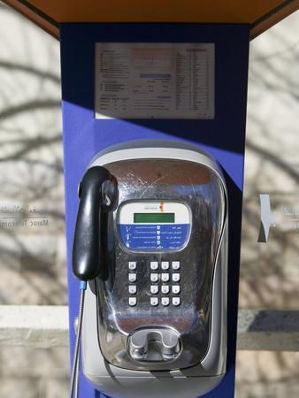 Maroc Telecom Pay Telephone, Alpine Resort, Ifrane, Middle Atlas, Morocco'  Photographic Print - Walter Bibikow | Art.com