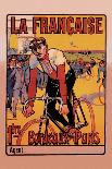 La Francaise: Bordeaux-Paris Bicycle Race-Marodon-Premium Giclee Print