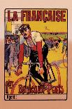 La Francaise: Bordeaux-Paris Bicycle Race-Marodon-Premium Giclee Print