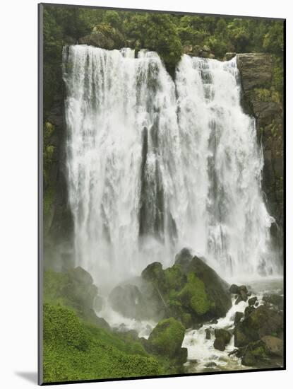 Marokopa Falls, Waikato, North Island, New Zealand, Pacific-Jochen Schlenker-Mounted Photographic Print
