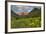 Maroon Bells reflect into calm Maroon Lake near Aspen, Colorado, USA-Chuck Haney-Framed Photographic Print