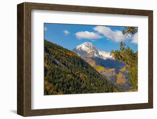 Maroon Bells-Snowmass Wilderness in Aspen.-Mallorie Ostrowitz-Framed Photographic Print