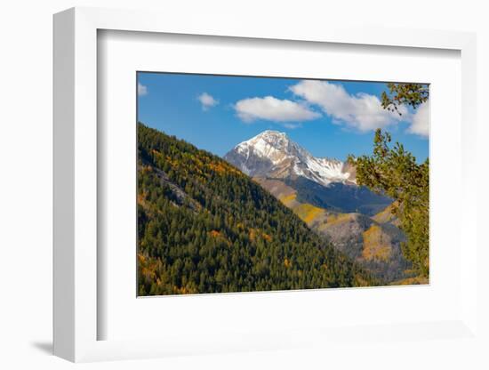 Maroon Bells-Snowmass Wilderness in Aspen.-Mallorie Ostrowitz-Framed Photographic Print