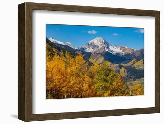 Maroon Bells-Snowmass Wilderness in October-Mallorie Ostrowitz-Framed Photographic Print