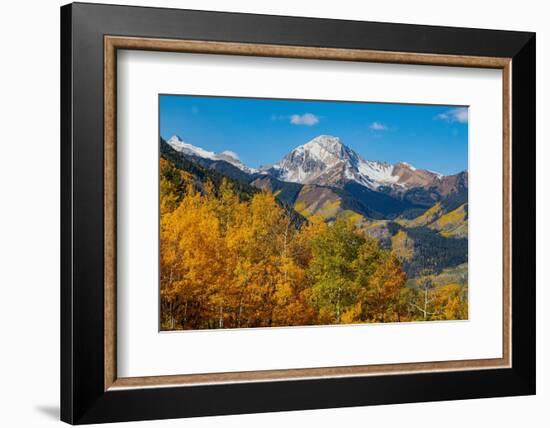 Maroon Bells-Snowmass Wilderness in October-Mallorie Ostrowitz-Framed Photographic Print