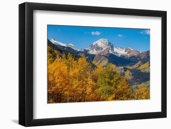 Maroon Bells-Snowmass Wilderness in October-Mallorie Ostrowitz-Framed Photographic Print