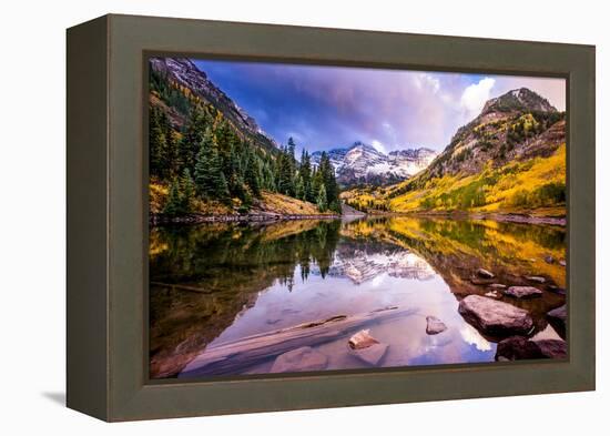 Maroon Bells-Dan Ballard-Framed Premier Image Canvas