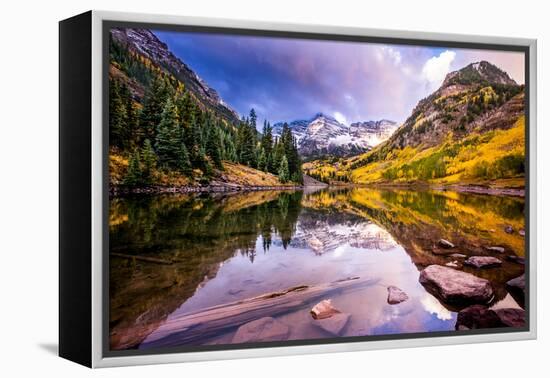 Maroon Bells-Dan Ballard-Framed Premier Image Canvas