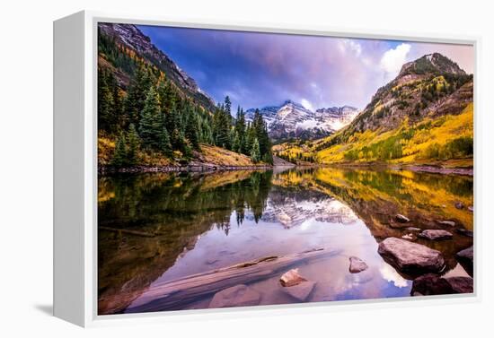 Maroon Bells-Dan Ballard-Framed Premier Image Canvas