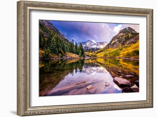 Maroon Bells-Dan Ballard-Framed Photographic Print