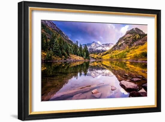 Maroon Bells-Dan Ballard-Framed Photographic Print