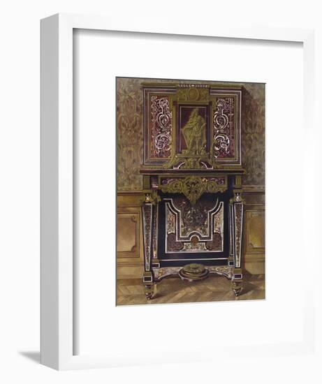 'Marquery Cabinet with decoration in gilt bronze, by AndrÚ Charles Boule', 1903-Unknown-Framed Giclee Print