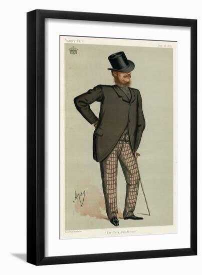 Marquess of Abergavenny, Vanity Fair-Carlo Pellegrini-Framed Art Print