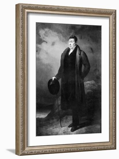 Marquis De Lafayette, French Aristocrat-Ary Scheffer-Framed Giclee Print