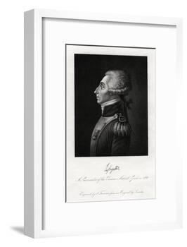 Marquis De Lafayette, French Military Leader and Statesman, 1845-S Freeman-Framed Giclee Print