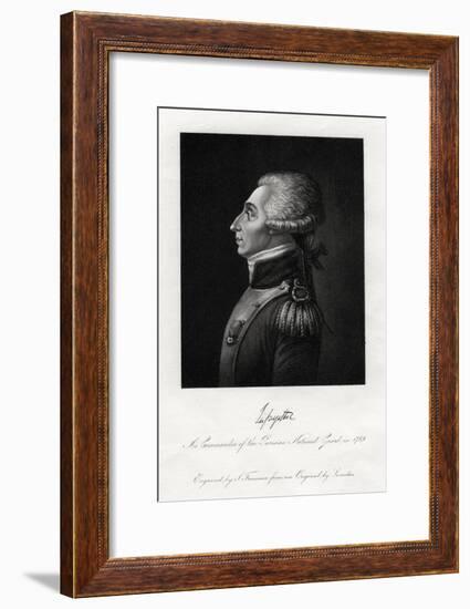 Marquis De Lafayette, French Military Leader and Statesman, 1845-S Freeman-Framed Giclee Print