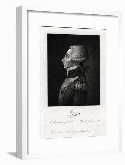 Marquis De Lafayette, French Military Leader and Statesman, 1845-S Freeman-Framed Giclee Print