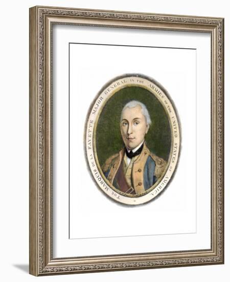 Marquis De Lafayette-Charles Willson Peale-Framed Giclee Print