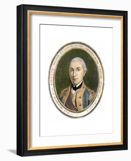 Marquis De Lafayette-Charles Willson Peale-Framed Giclee Print