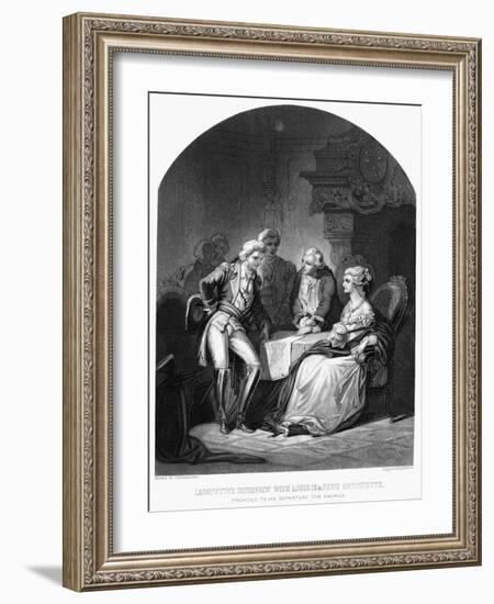 Marquis de Lafayette-Karl Hermann Schmolze-Framed Giclee Print