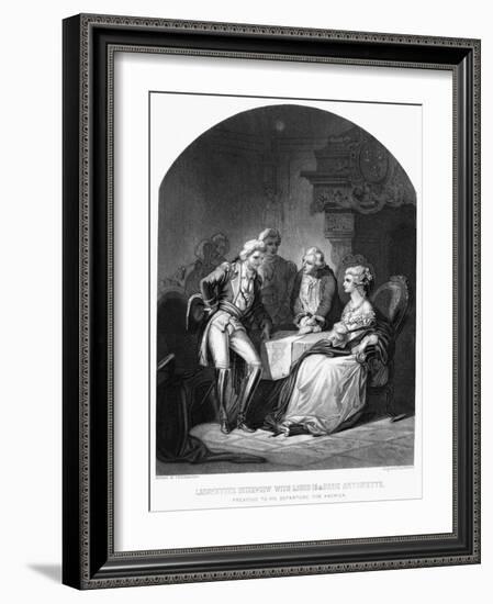 Marquis de Lafayette-Karl Hermann Schmolze-Framed Giclee Print