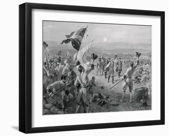 Marquis De Montcalm and His Troops-Philip Gendreau-Framed Giclee Print