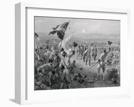 Marquis De Montcalm and His Troops-Philip Gendreau-Framed Giclee Print