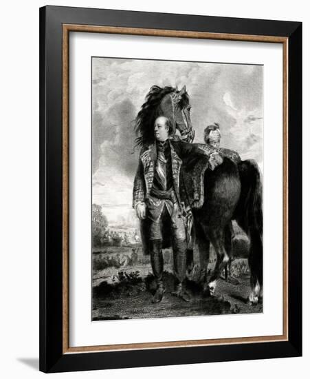 Marquis of Granby-Sir Joshua Reynolds-Framed Art Print