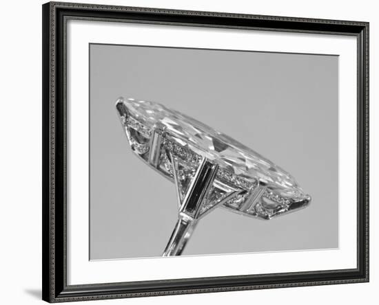 Marquise Diamond Ring-null-Framed Photographic Print